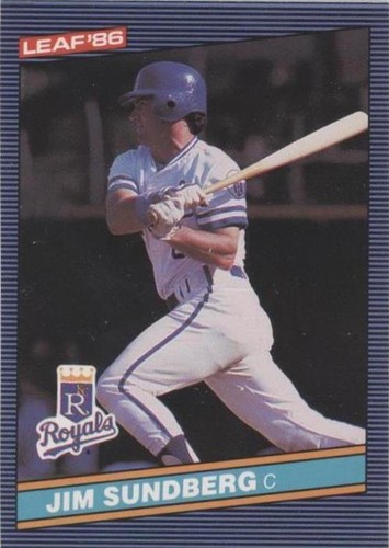 1986 Leaf Canadian - Jim Sundberg #149