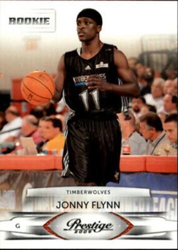 2009-10 Prestige Minnesota Timberwolves Basketball Card #156 Jonny Flynn Rookie. rookie card picture
