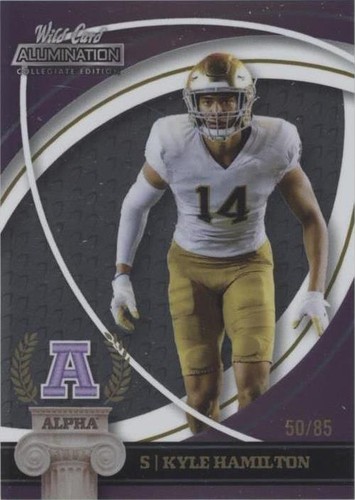 2021 Wild Card Alumination NIL Collegiate Edition Kyle Hamilton #ANA-23