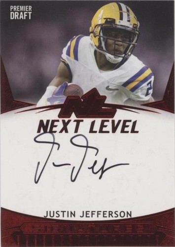 2020 Sage Hit Justin Jefferson #NL-JJ2