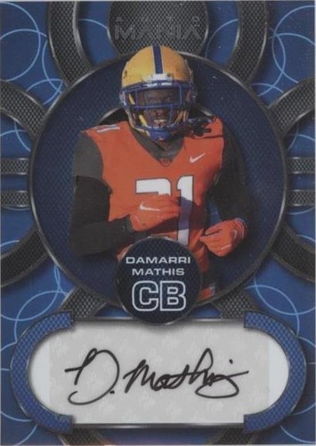 2022 Wild Card Auto Mania Retail Damarri Mathis #AM-C25