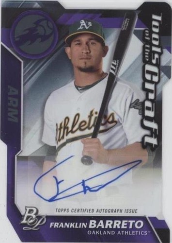2017 Bowman Platinum - Franklin Barreto #TOCA-FB