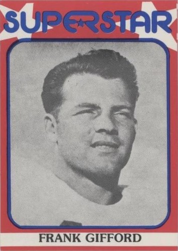 1982 TCMA Superstars Second Series Football Trading Cards