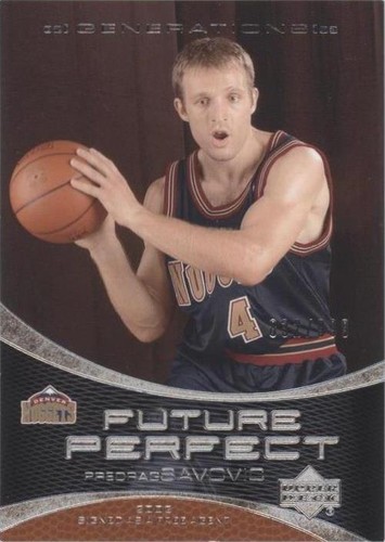 2002-03 Upper Deck Generations - Predrag Savovic #74