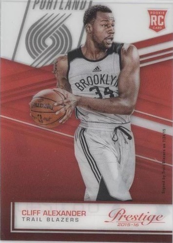 2015-16 Panini Prestige - Cliff Alexander #26