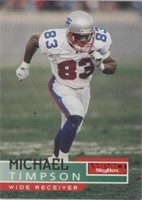 1995 Skybox Impact Michael Timpson #95