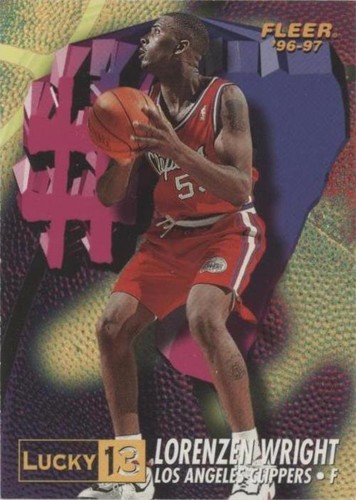 1996-97 Fleer - Lorenzen Wright #7
