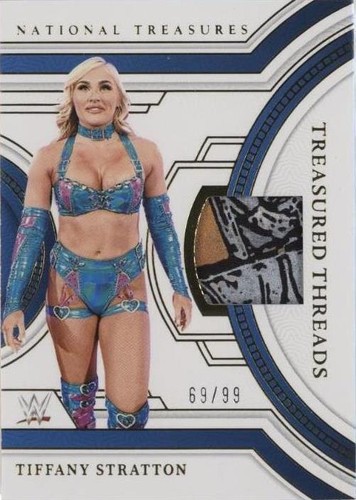 2024 Panini National Treasures WWE - Tiffany Stratton #TT-TST