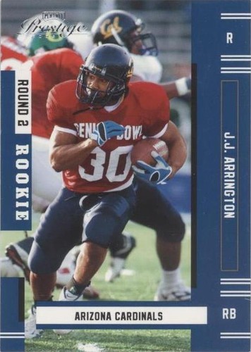 2005 Playoff Prestige J.J. Arrington #181