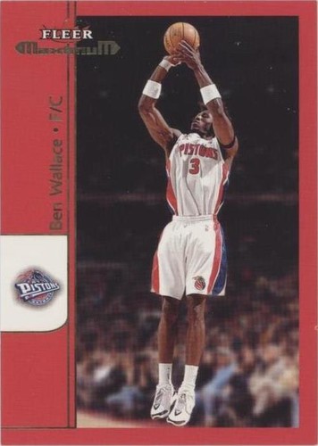 2001-02 Fleer Maximum - Ben Wallace #28