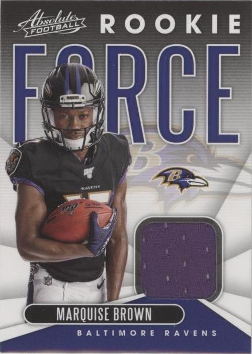 2019 Panini Absolute Marquise Brown #RF-20
