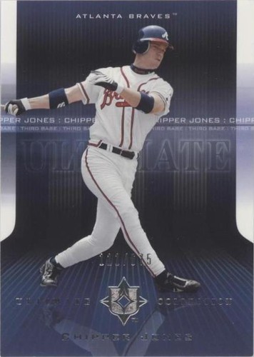 2004 Upper Deck Ultimate Collection - Chipper Jones #62
