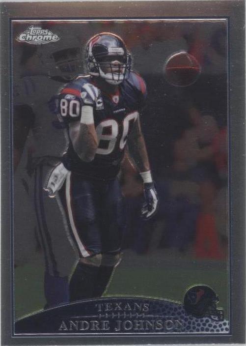 2009 Topps Chrome Andre Johnson #TC74