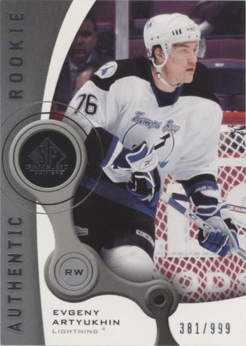 2005-06 SP Game Used Edition - Evgeny Artyukhin #173