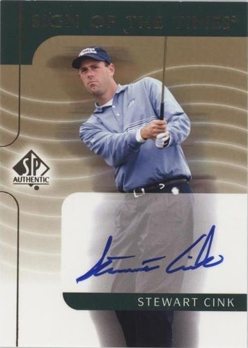 2003 SP Authentic - Stewart Cink #SC