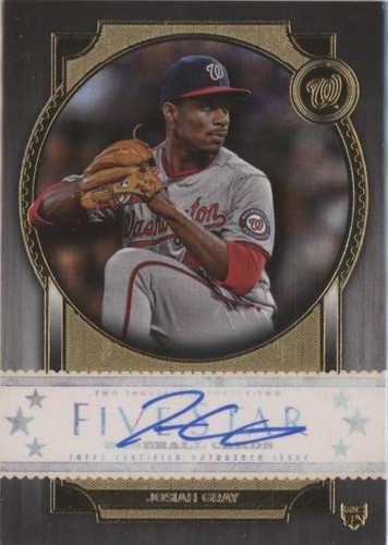 2022 Topps Five Star - Josiah Gray #FSA-JG