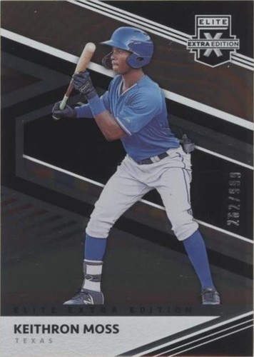 2020 Panini Elite Extra Edition - Keithron Moss #154