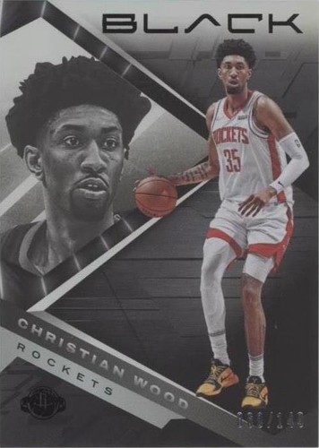 【2/25】Christian Wood rockets glorified Christian Wood 2020-21 Illusions #122 Blue Parallel #/25