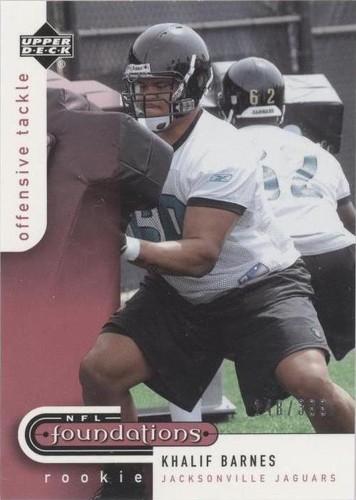 2005 Upper Deck NFL Foundations Khalif Barnes #183