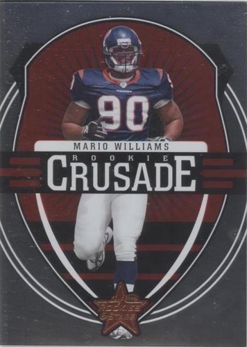 2006 Leaf Rookies & Stars Mario Williams #RC-5