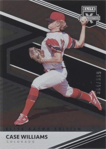 2020 Panini Elite Extra Edition - Case Williams #117