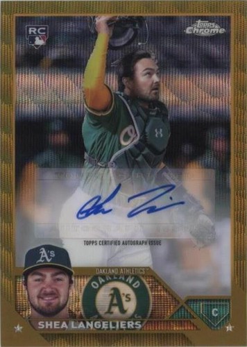 PAYBACK シーグリ 2023 2023 Topps Update #US181 Shea Langeliers Blue Foil #/999 | eBay