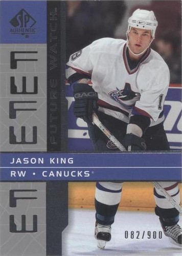 2002-03 SP Authentic - Jason King #218