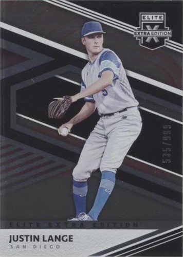 2020 Panini Elite Extra Edition - Justin Lange #34