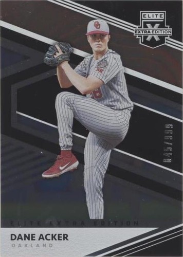 2020 Panini Elite Extra Edition - Dane Acker #134