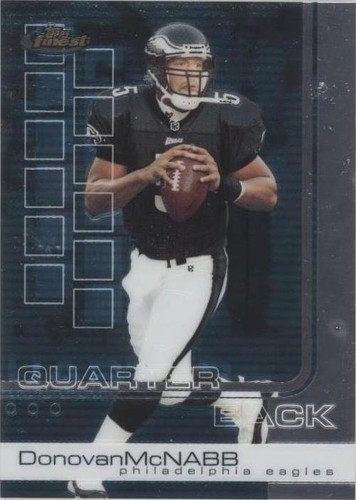 2002 Topps Finest Donovan McNabb #55