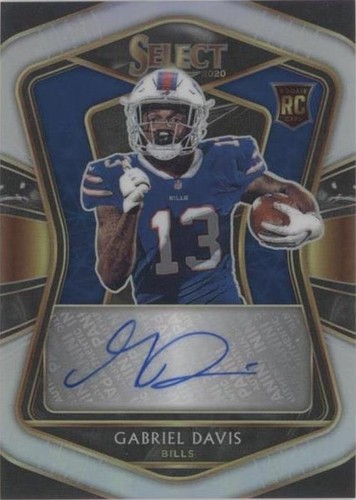 2020 Panini Select Gabriel Davis #RS-GDA