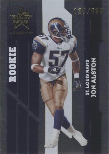 2006 Leaf Rookies & Stars Longevity Jon Alston #121