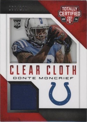 2014 Panini Totally Certified Donte Moncrief #RCC-DM