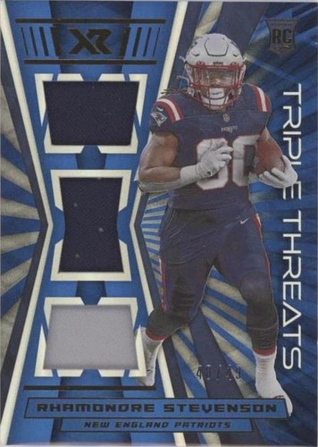 2021 Panini XR Rhamondre Stevenson #RTT-RST