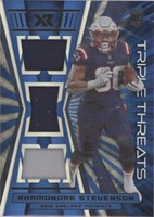 2021 Panini XR Rhamondre Stevenson #RTT-RST