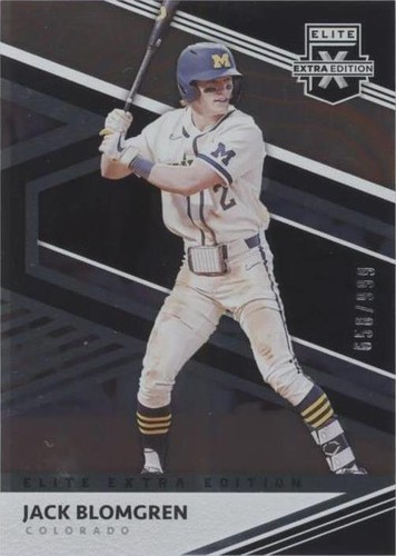2020 Panini Elite Extra Edition - Jack Blomgren #147