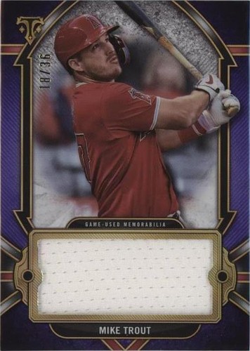 2024 Topps Triple Threads - Mike Trout #SJR-MT2