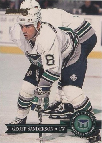 1995-96 Donruss - Geoff Sanderson #201