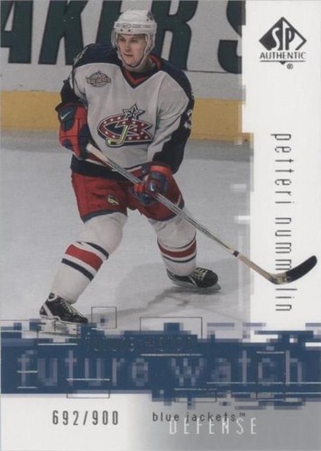 2000-01 SP Authentic - Petteri Nummelin #142