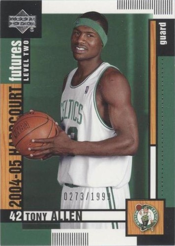 2004-05 Upper Deck Hardcourt - Tony Allen #115