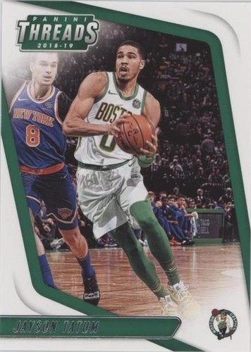 2018-19 Panini Threads - Jayson Tatum #17