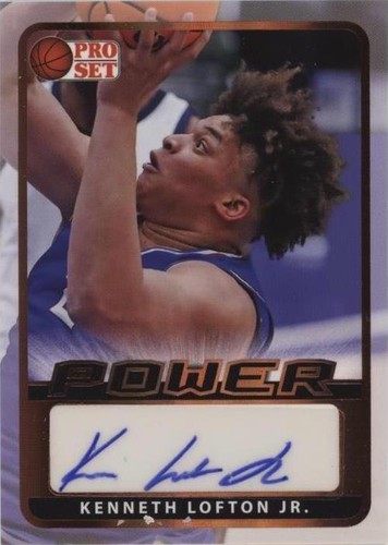 2021-22 Leaf Pro Set Power - Kenneth Lofton Jr. #PA-KL1