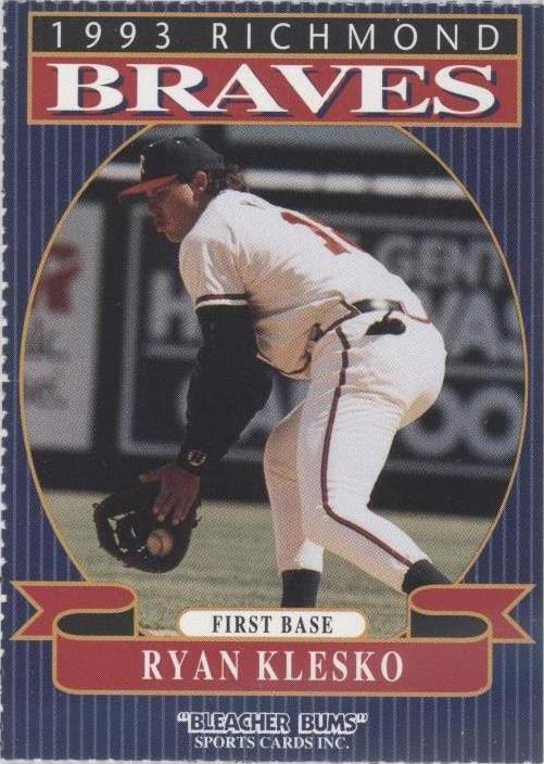 1993 Bleacher Bums Richmond Braves - Ryan Klesko #1