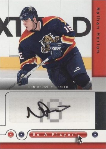 2005-06 Upper Deck Be a Player - Nathan Horton #NH