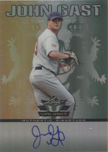 2011 Leaf Valiant - John Gast #VA-JG1
