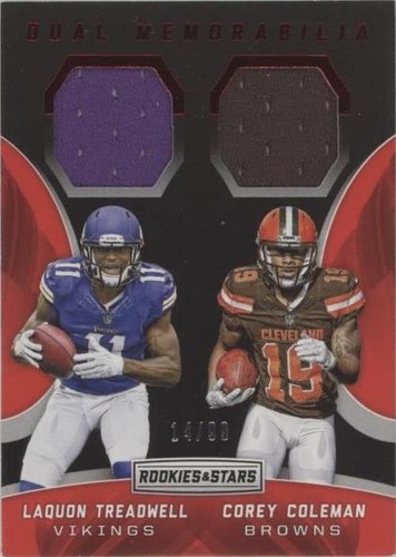 2016 Panini Rookies & Stars Corey Coleman Laquon Treadwell #10