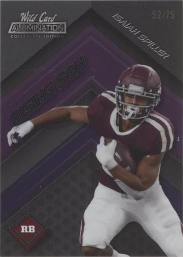 2021 Wild Card Alumination NIL Collegiate Edition Isaiah Spiller #ANRS-11