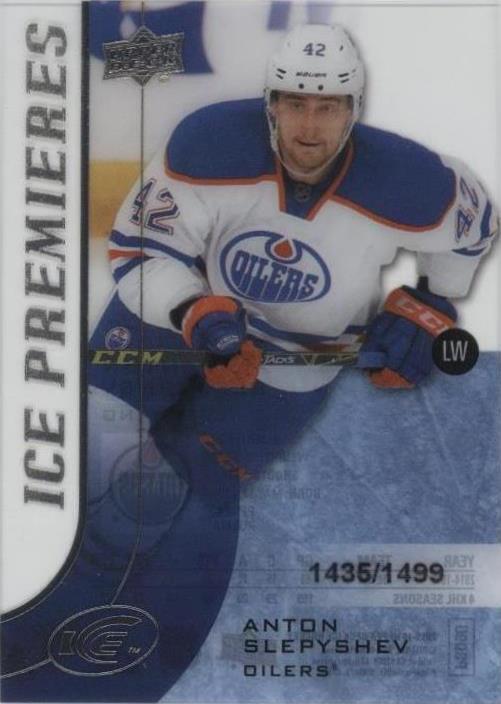 2015-16 Upper Deck Ice - Anton Slepyshev #145