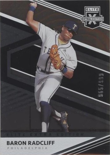 2020 Panini Elite Extra Edition - Baron Radcliff #153