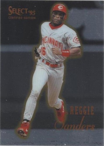 1995 Select Certified Edition - Reggie Sanders #2